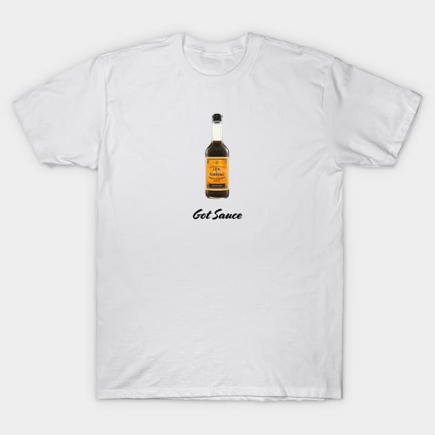 Got Sauce | Lea & Perrins | Worcestershire Sauce T-Shirt by stuartjsharples